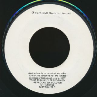 Beatles Very Rare 1974 Us Ringo Starr " Only You " Test Pressing 45 Nm