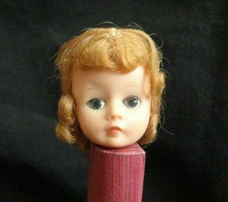 Vintage Vogue Ginny Doll Head For 8 " Doll - Blonde - Sleepy Eyes