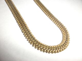 Rare Antique 1800`s Victorian 10k Gold 19 " Chain 19thc 20.  9gr