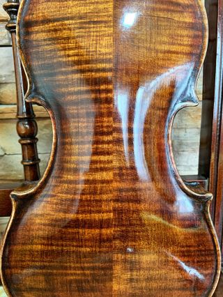 Rare,  ITALIAN old,  antique 4/4 labelled MASTER violin - READY TO PLAY 4