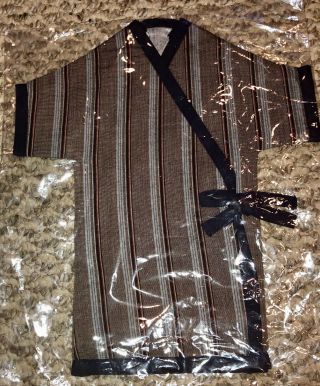 2 Doll Bear Kimono Jacket Coat Robe 11” Long Clothing 3