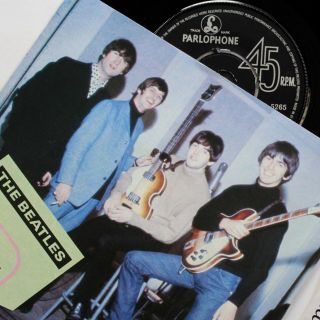 The Beatles Ticket To Ride 7 Inch Vinyl Parlophone Uk Nm Rare