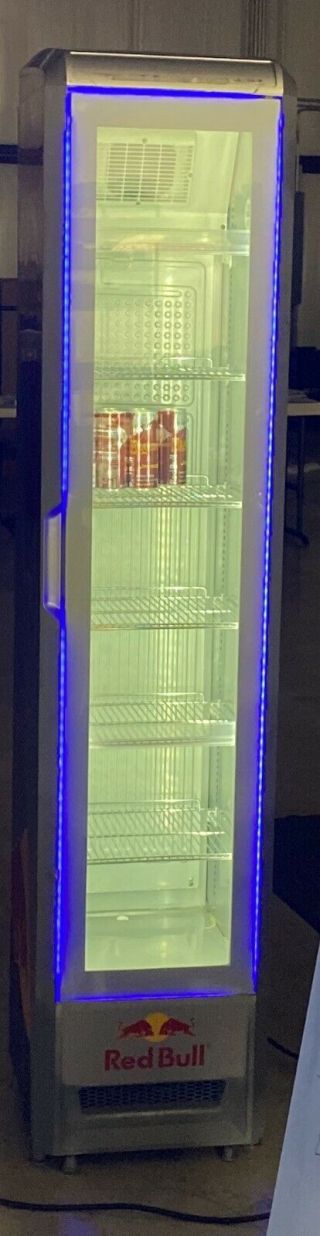 Red Bull - Slim Cooler Eco Refrigerator Fridge - Rare