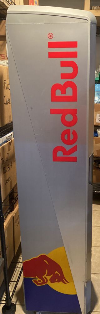 Red Bull - Slim Cooler ECO Refrigerator Fridge - Rare 3