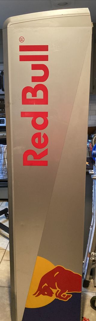 Red Bull - Slim Cooler ECO Refrigerator Fridge - Rare 6
