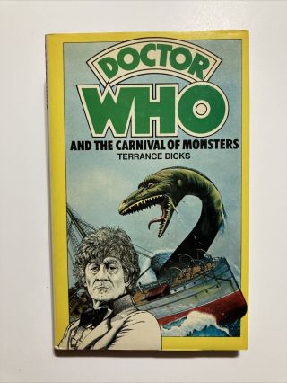 Doctor Who And The Carnival Of Monsters Hardcover,  Dj.  Not Ex Library 1978 - Rare