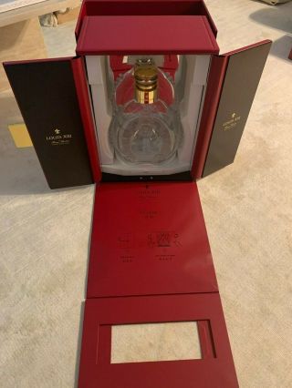 (rare) Remy Martin Louis Xiii Magnum 1.  75l Cognac Crystal Bottle