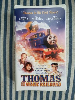 Rare Cover Thomas And The Magic Railroad Vhs 2000