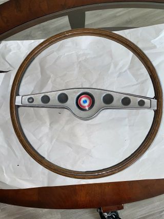 1970 1971 Amc Amx Javelin Rim Blow Steering Wheel And Rare