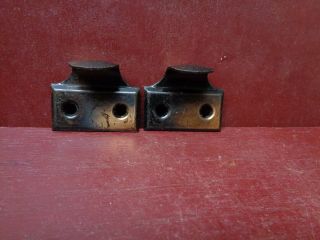 2 Nos Vintage Copper Flashed Window Lifts Bin Pull More Available 01