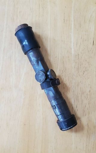 Gw Zf 4 Wwii German Sniper Scope With Rare Sunshade