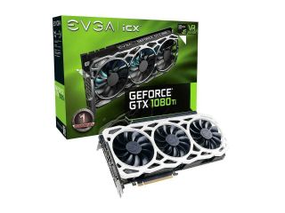 EVGA GeForce GTX 1080 Ti FTW3 GAMING 11GB Graphics Card RARE WHITE ELITE 2
