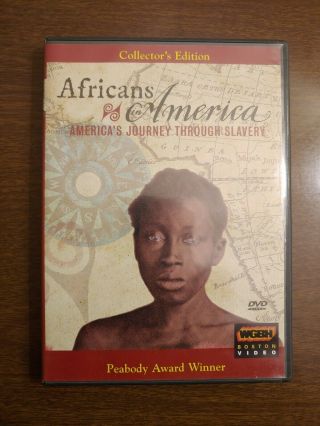 Africans In America Dvd Disc 2 Rare Oop