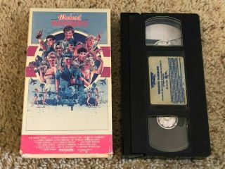 Weekend Warriors Vhs Rare Lightning Video Rare 1980s Comedy Chris Lemmon 80s