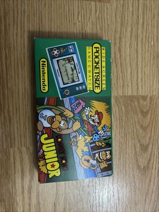 Nintendo Game & Watch Donkey Kong Junior Pocket Size (very Rare Edition)