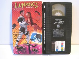 LUNATICS A LOVE STORY (VHS,  1990) VERY RARE,  BY SAM RAIMI,  DEBORAH FOREMAN 3