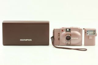 RARE [Near in Case] Olympus XA2 PINK Point & Shoot Film Camera Japan 2222 2