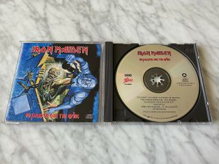 Iron Maiden No Prayer For The Dying Cd 1990 Epic Ek 46905 Rare Oop