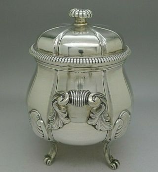 French 950 Sterling Silver Paris Maker Henin & Cie Sugar Tea Bowl 536 Grams Rare
