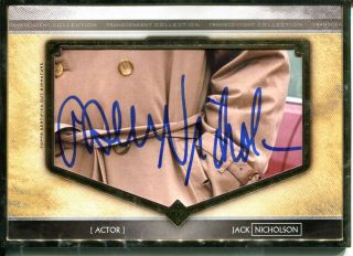 2020 Topps Transcendent Oversized Cut Signature Jack Nicholson 1/1 Rare Card
