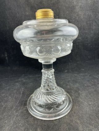 Antique Eapg Oil Lamp 8 1/2  Tall No Burner