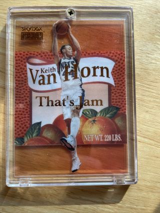 Keith Van Horn 1999 Skybox Premium Thats Jam Rare Acetate Insert 11 2