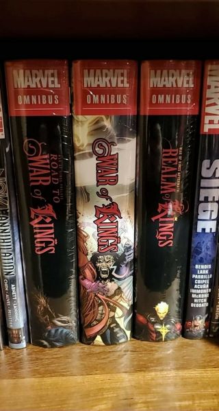 War Of Kings Trilogy Omnibus Hardcover Hc Oop Marvel Rare