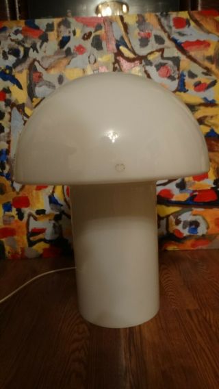 Rare Vintage 1970s Mid - Century Putzler Mushroom Lamp Germany Danish Modern Era