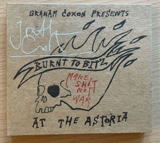 Graham Coxon (blur) Signed Burnt To Blitz 2cd Live At The Astoria Rare Ltd