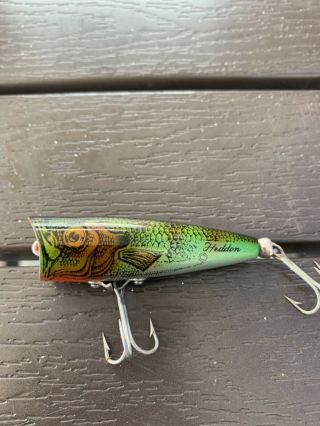 Heddon Chugger Spook Natural Scale Perch Finish Looks