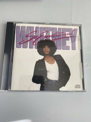 Whitney Houston So Emotional Promo Cd Single Remixes Mega Rare