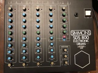 Rare Vintage Simmons Sds 800 Electronic Drums Brain Module