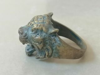 Very Old Rare Ancient Bronze Ring Viking Artifact Bronze Ring Authentic