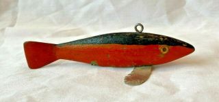 Early Minnesota Folk Art Fish Decoy 2