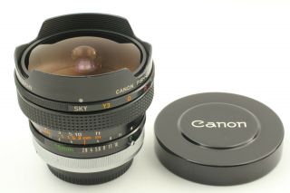 【RARE O EXC,  5】 Canon FD Fish Eye 15mm F2.  8 S.  S.  C SSC Wide MF Lens From JAPAN 5