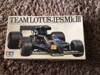 Rare F1 Tamiya Team Lotus Jps Mk.  Iii 1/20 Item No Gc - 2004 Peterson & Andretti