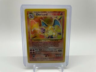 Pokemon Tcg - Charizard - Holo Rare - 4/102 - Base Set (nm)
