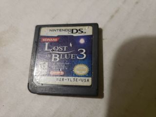 Fast Lost In Blue 3 (nintendo Ds,  2008) Game Cart Only Authentic Rare