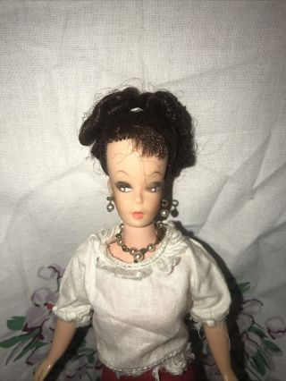 Vintage 1960 ' s EG EEGEE Barbie Clone Doll Miss Babette w/ Outfit 2