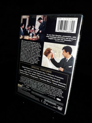 The Luzhin Defence (DVD,  2001) RARE ROMANCE DRAMA DISC W INSERT 2