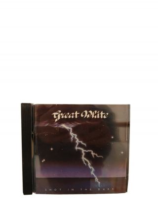Shot In The Dark By Great White Rare Cd (1986 Capitol Cdp 7 48466 2)