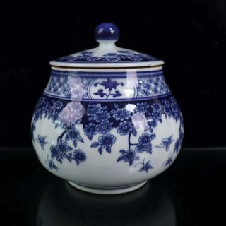 Chinese Exquisite Porcelain Hand - Painted Flower And Bird Jars 890219
