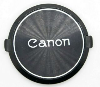 Rare Canon Vintage C - 58mm Front Lens Cap For Fd Filter Rim 58mm N26