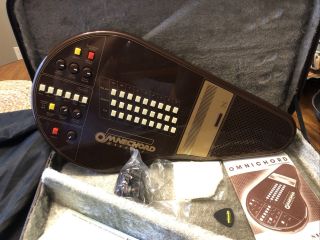 Suzuki Omnichord Om - 27 Brown,  Vintage,  Rare With Case Nos