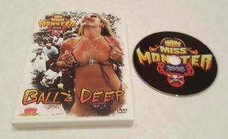 Miss Monster Ballz Deep (dvd,  2003) Rare Oop Real Radio 104.  1