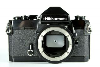 Nikon Nikkormat Ft2 Camera Body.  Rare Black Body