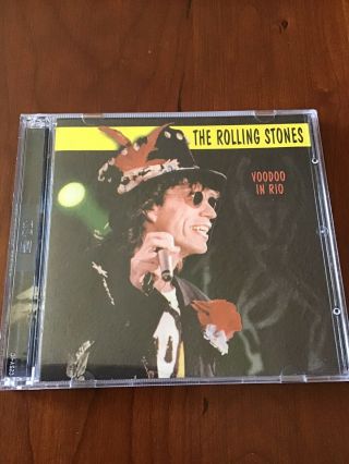 Rolling Stones “voodoo In Rio 1994” 2cd Rare Long Oop Moonlight Import
