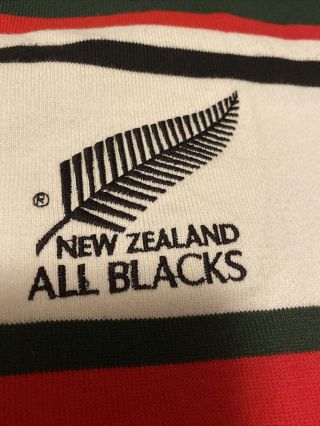 RARE Canterbury Zealand All Blacks Steinlager Rugby Jersey Shirt Size XL HTF 5