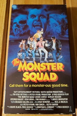The Mosnter Squad - Rare Horror Vhs 1988 Vestron Video