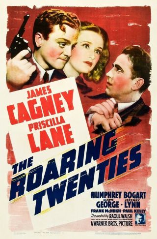 16mm Roaring Twenties (1939).  Rare Film Noir B/w Feature Film.